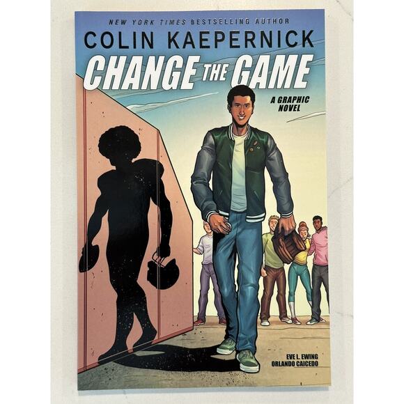 Colin Kaepernick SIGNED BOOK Change the Game FIRST EDITION Paperback AUTOGRAPHED - Picture 1 of 8